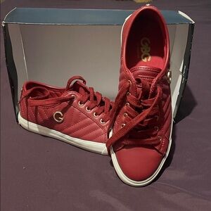 G by Guess Women's Bold Red Sneakers